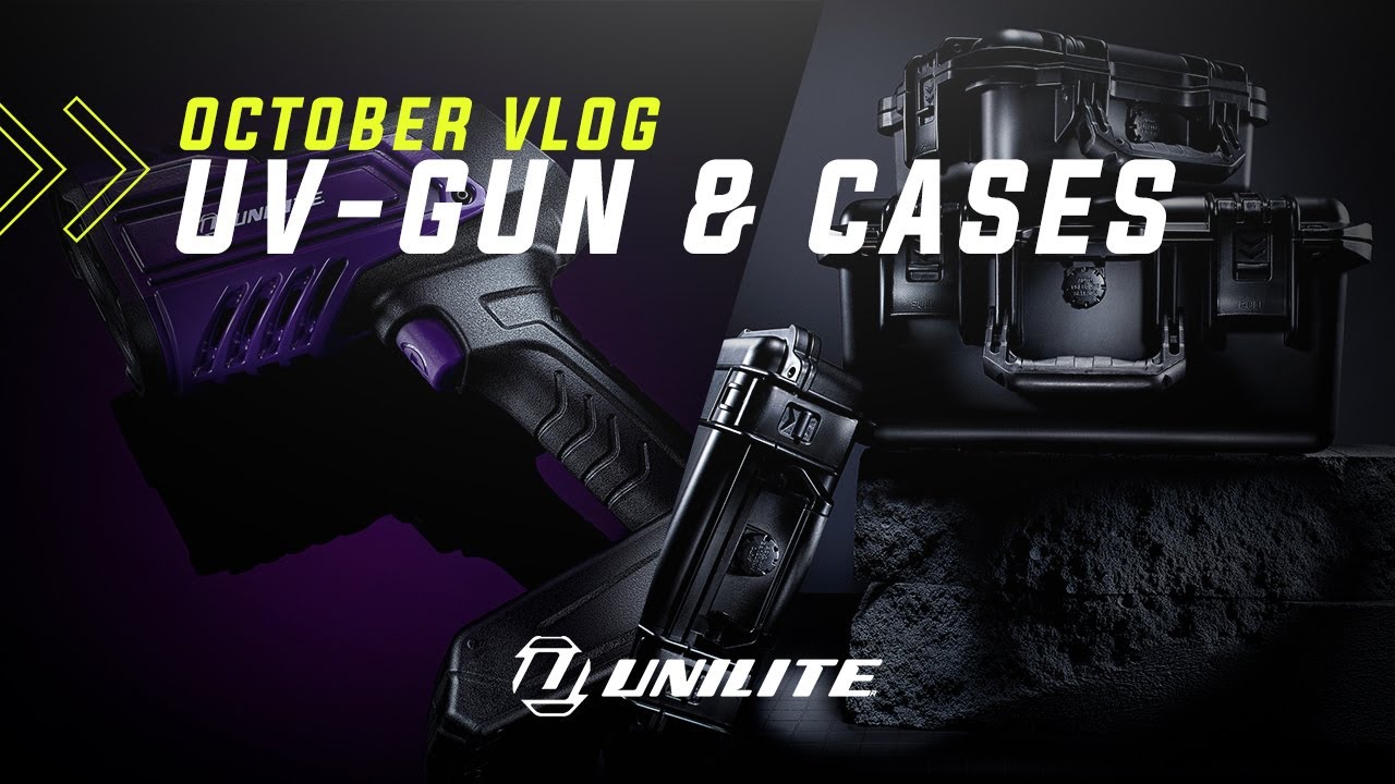 Unilite 2020 | Behind the scenes | UV-CURE Curing gun & waterproof cases