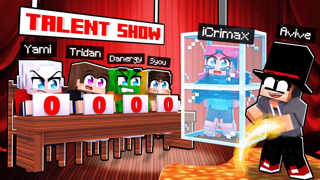 SCHLECHTES TALENT = LAVAGRUBE (Youtuber Insel Talentshow) (mit Tridan, Danergy & T0byte)