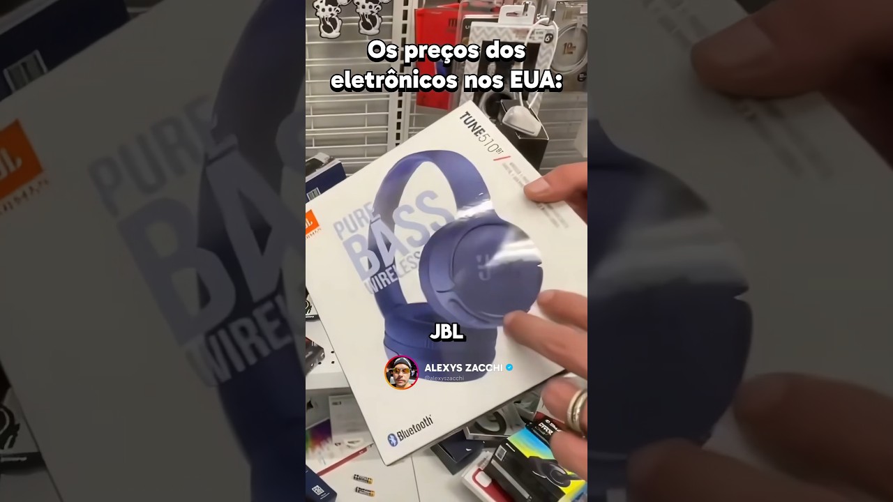 ABSURDO O PRE&Ccedil;O DOS ELETR&Ocirc;NICOS NOS EUA!