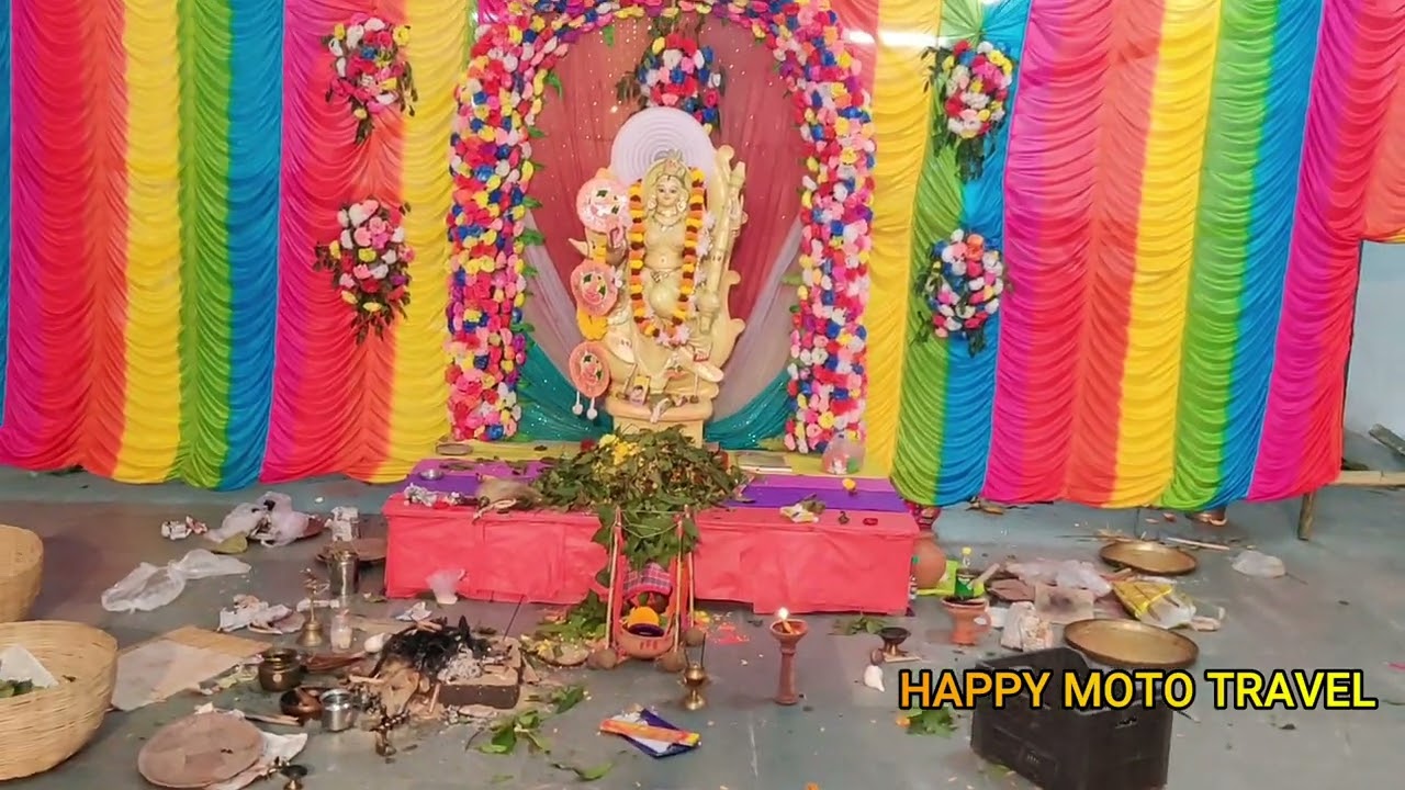 BANKURA SARASWATI PUJA 2022 || SCHOOL DRONE VIEW ||