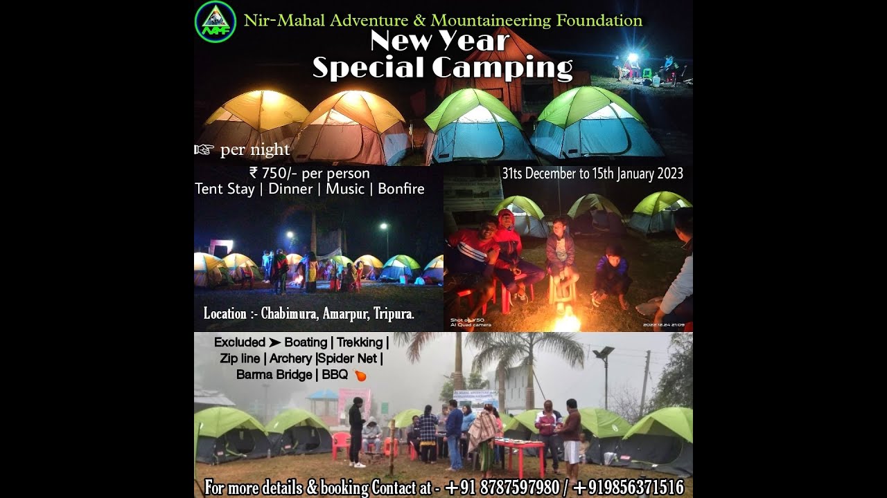 Night stay at Chabimura | Adventure Tourism | NAMF
