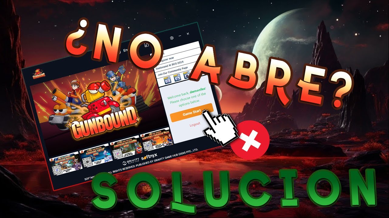 GunBounD NO ENTRA? SOLUCIÓN AQUÍ !! SOLO EN • #DemonFas