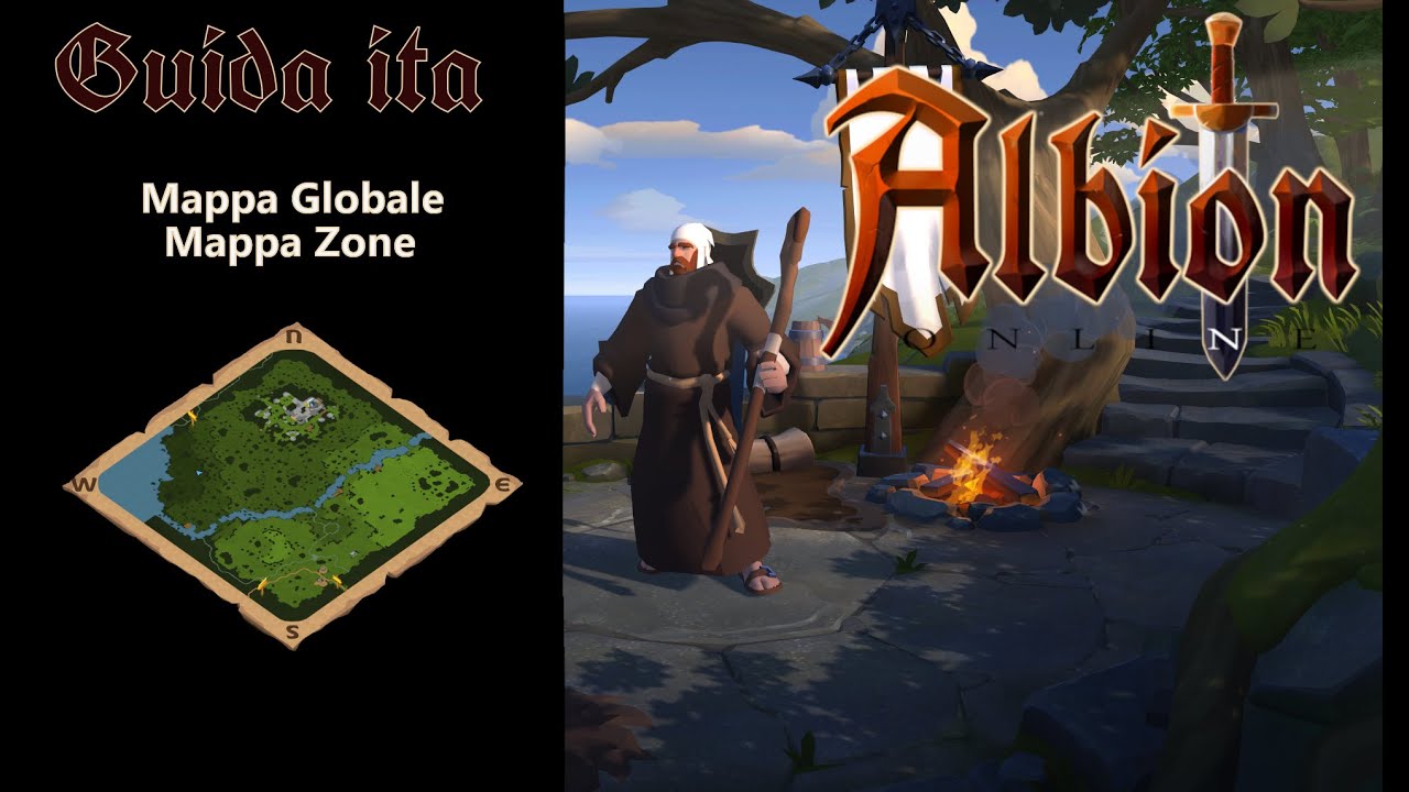 Albion Online - Gameplay ITA - Guida - #3 Mappa Globale e Zona