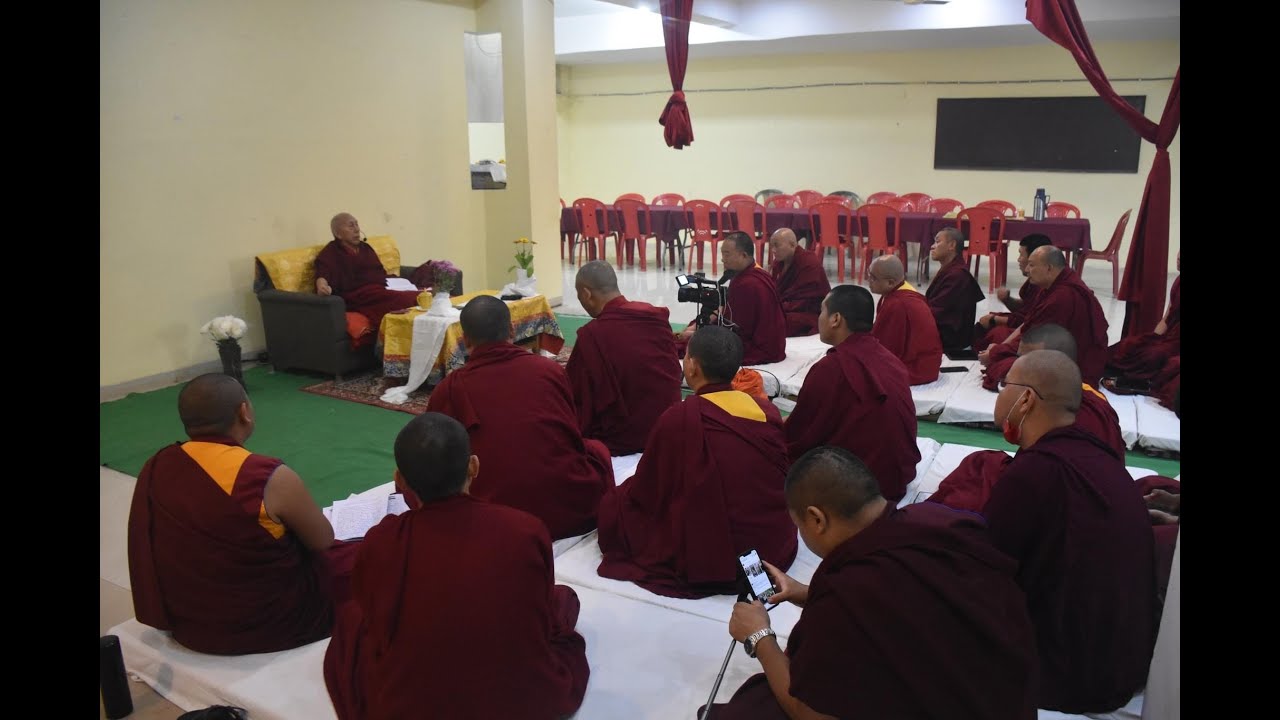 སྔགས་ཀློག་ཐབས་སྐོར་ལ་གསུངས་པ།