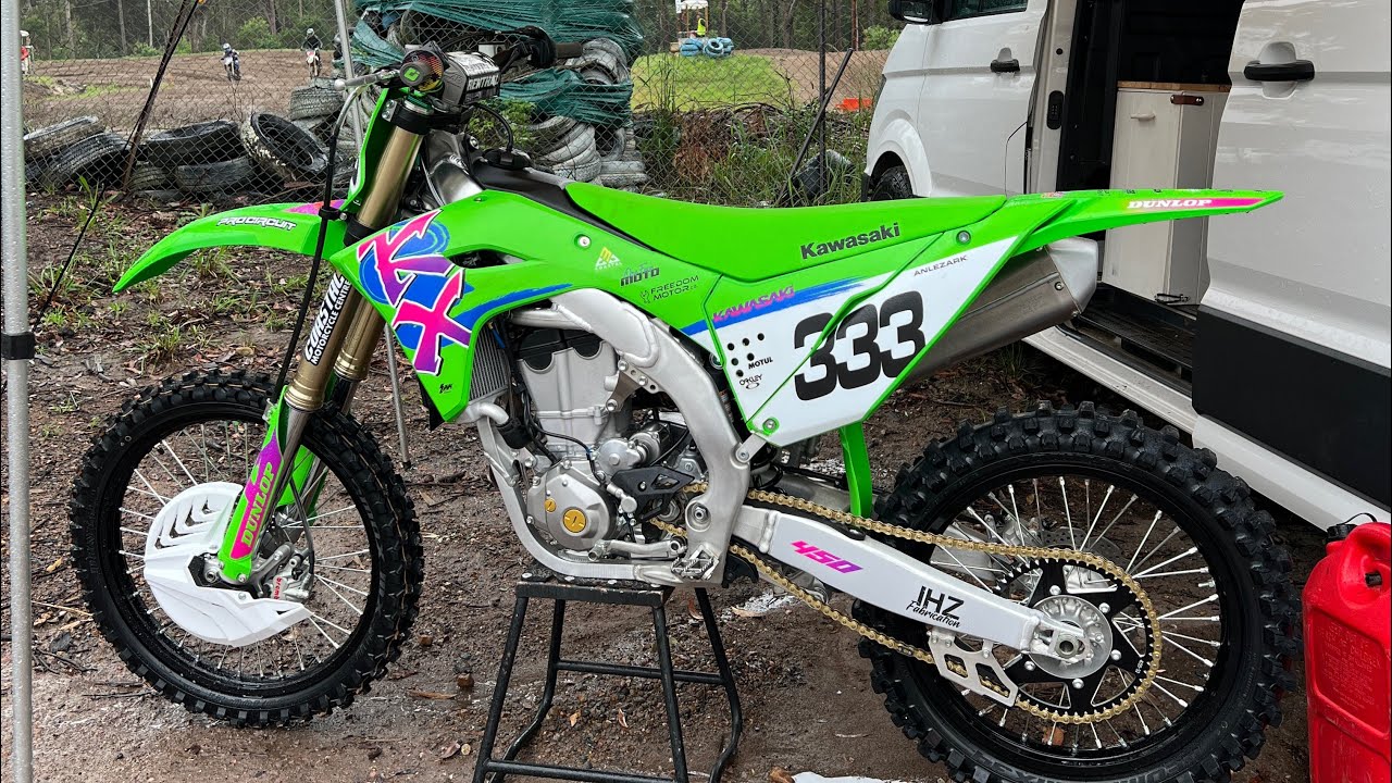 Ranch mx , Raymond terrace , NSW Australia . 2024 Kx450