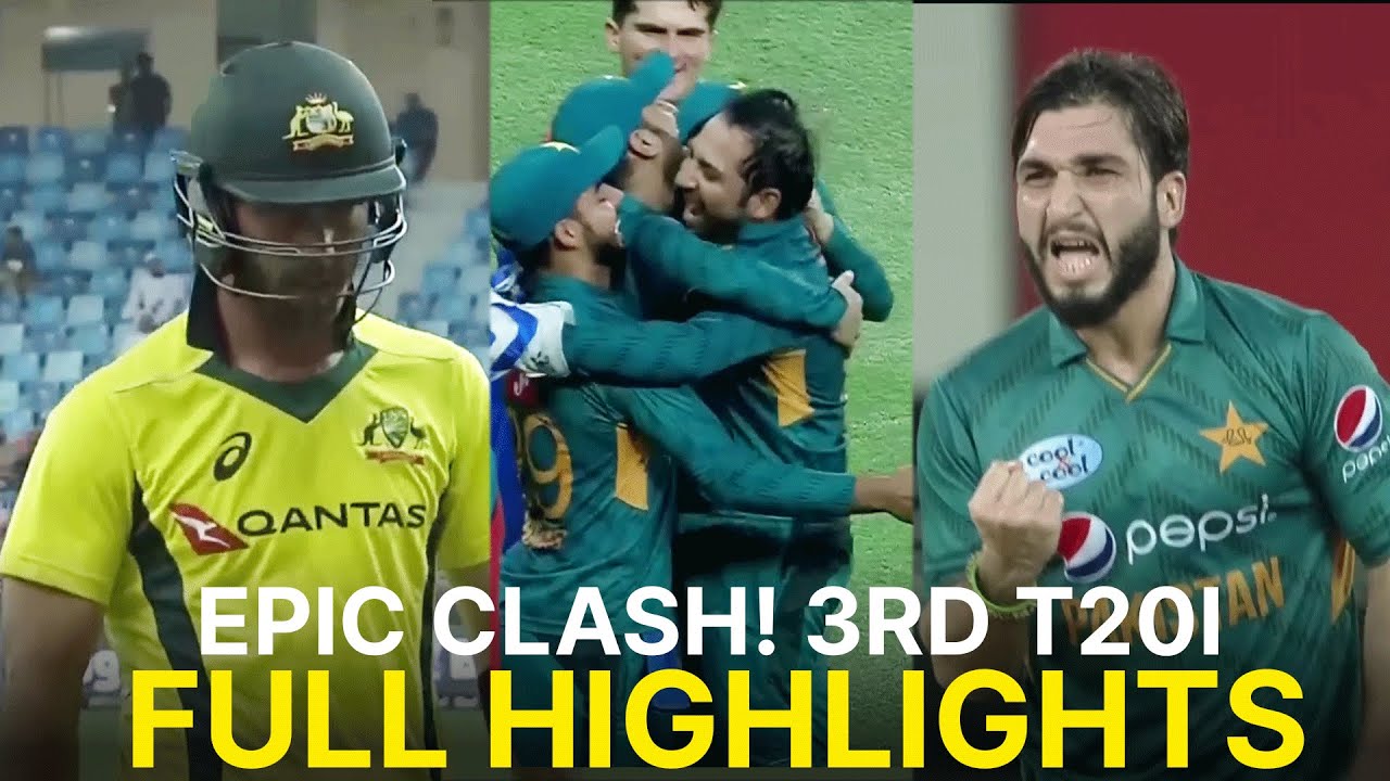 Epic Clash | Pakistan vs Australia 3rd T20I Highlights 🔥| 2018 | PCB | MR1K