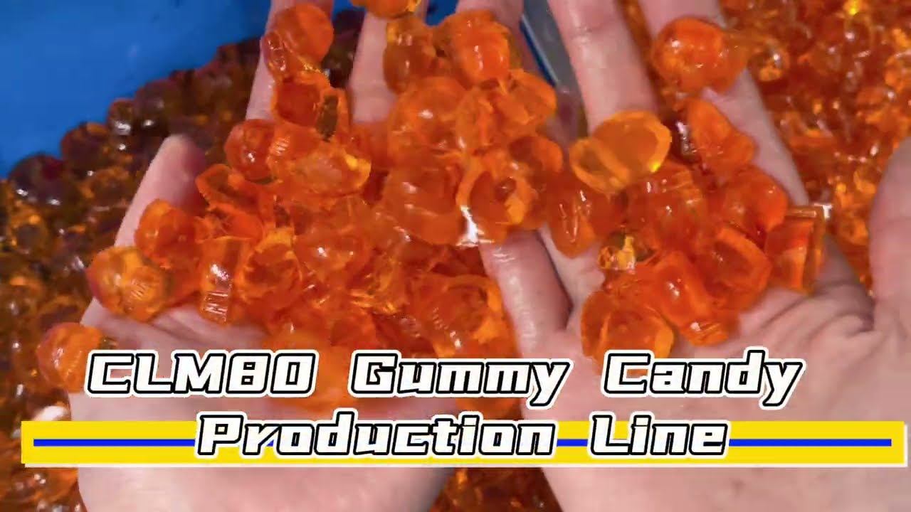 Automatic  gummy candy machine production line