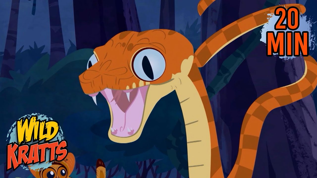 Slithering Snakes | Halloween | Animals for Kids | Wild Kratts
