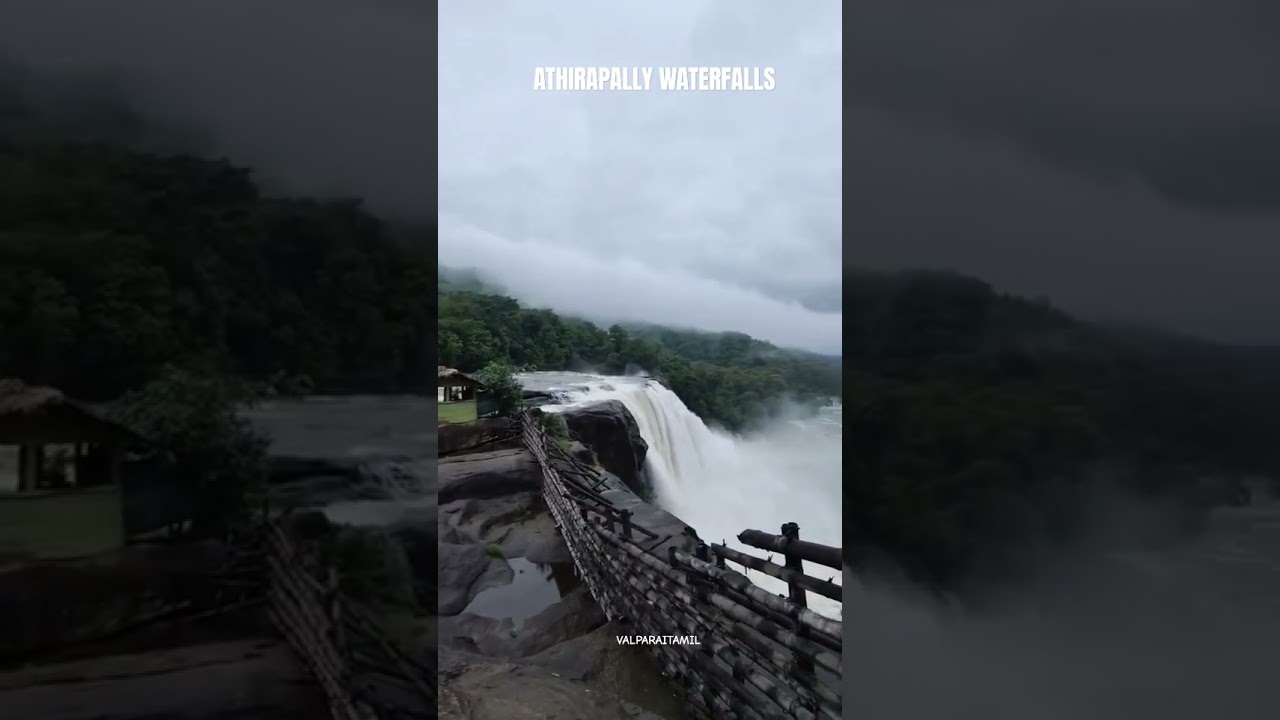 📍Athirapally waterfalls 🌊 / #valparaitamil #valparai #nature #travel #athirapillywaterfalls