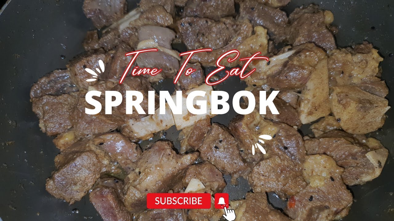 springbok meat - too much tasty