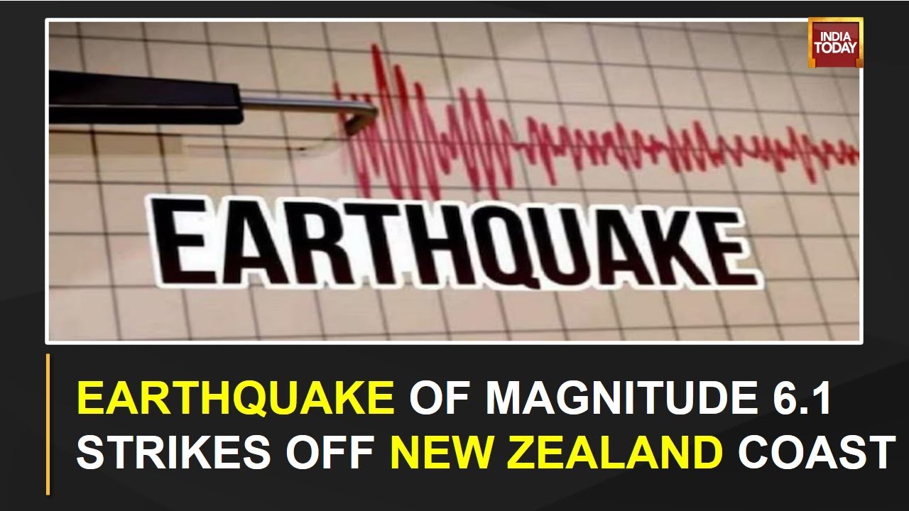 Earthquake Of Magnitude 6.1 Strikes Off New Zealand Coast
