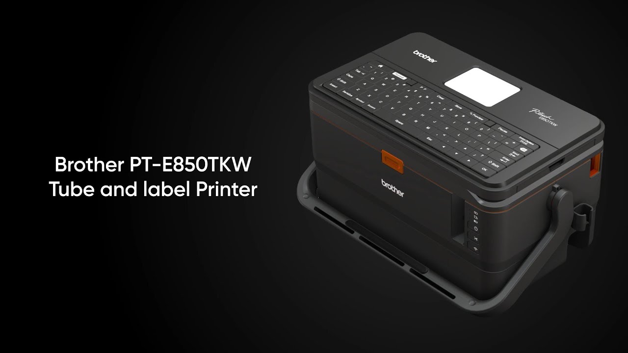 Brother’s PT-E850TKW Tube and Label Printer