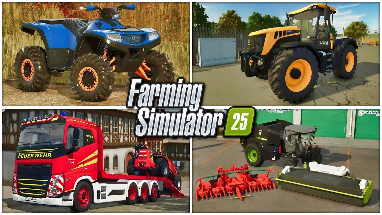 Farm Sim News - Trold Quad, JCB 3000, Volvo FH16, & More! | Farming Simulator 25