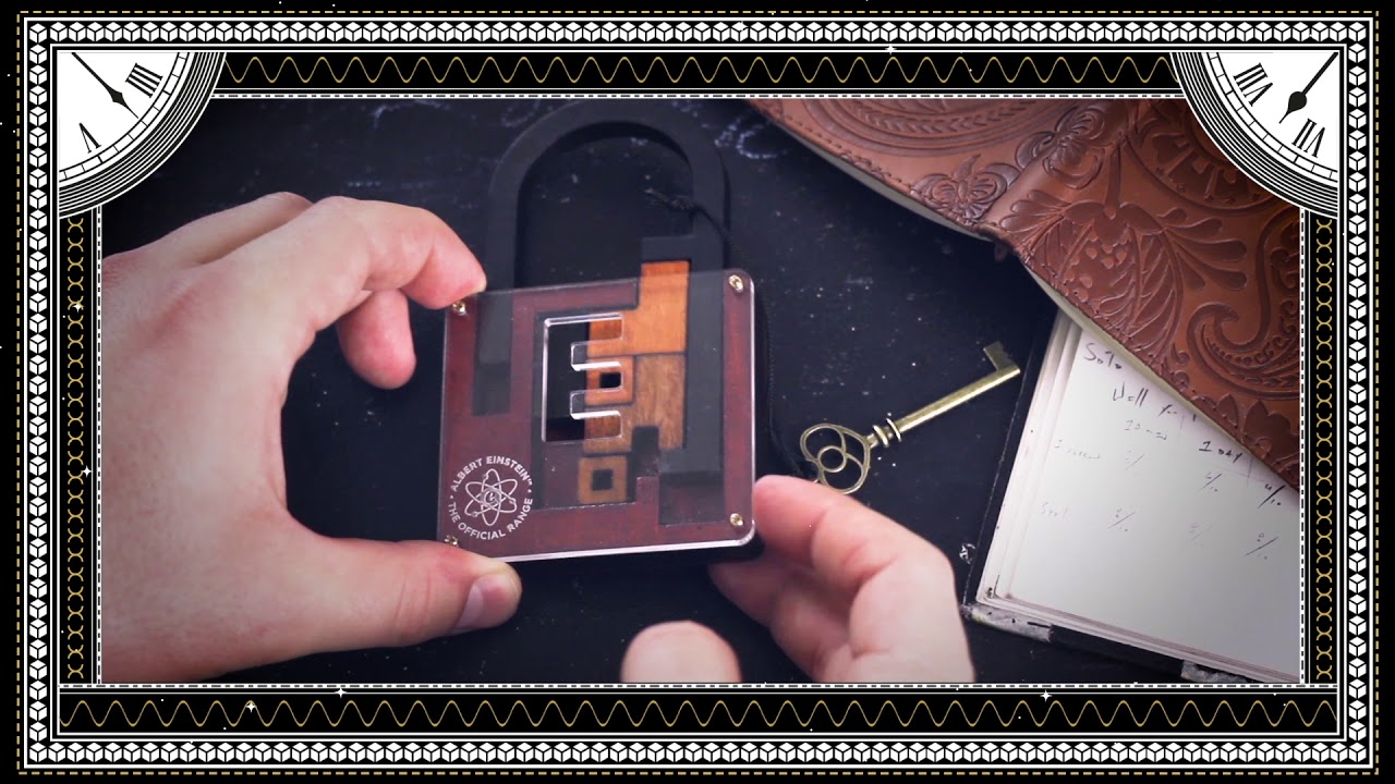 Einstein - Lock Puzzle - Solution