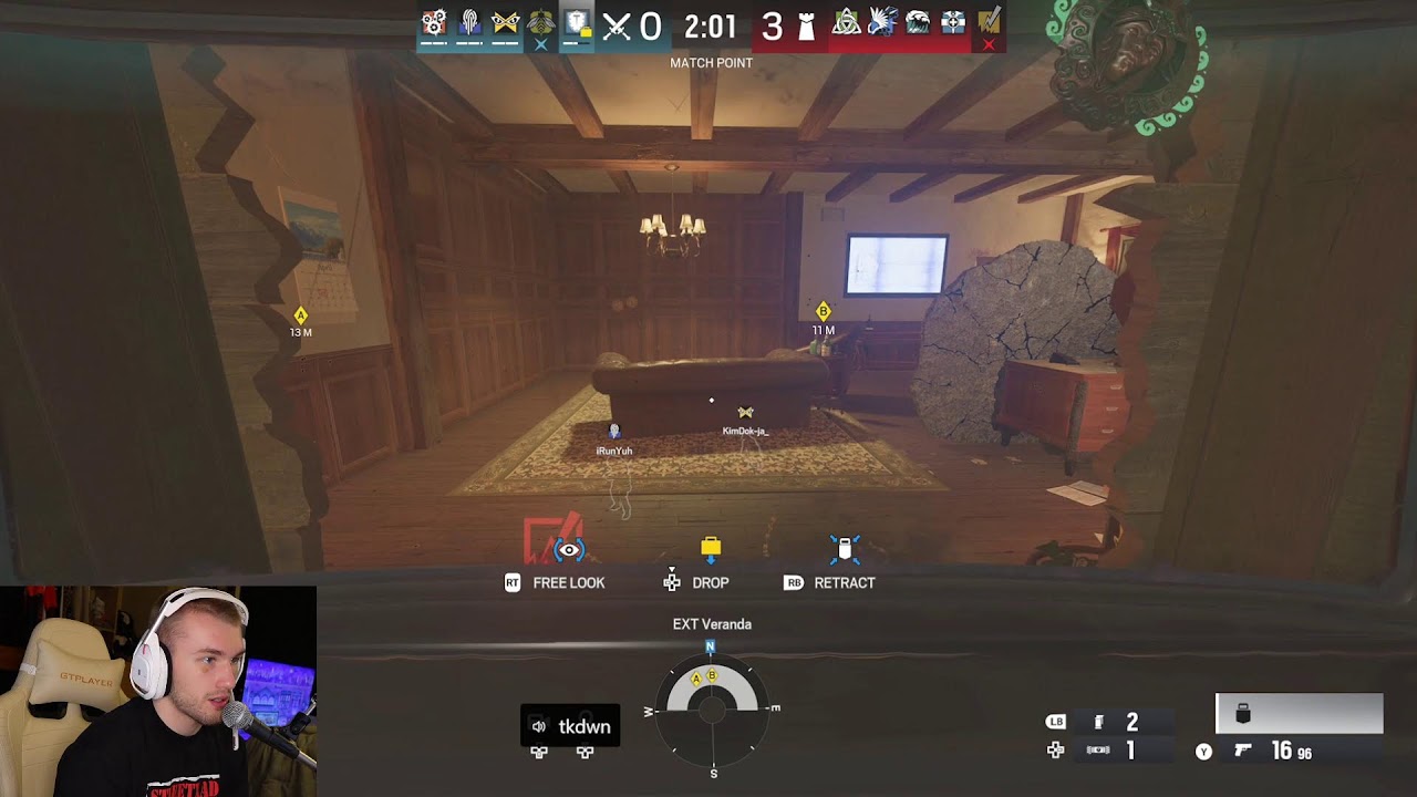 #1 Amateur Fighter plays Ranked R6