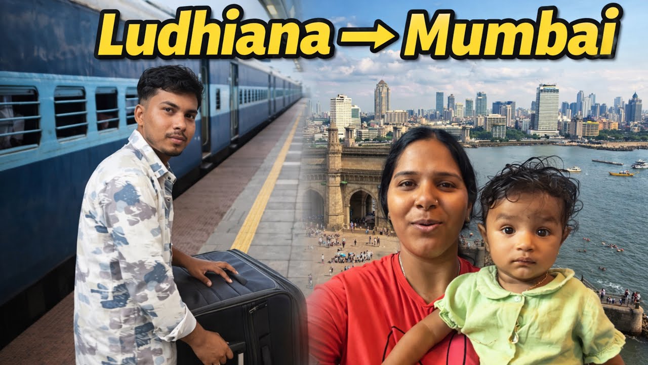 Going To Mumbai🚉😍// Janak Bhai Ko Dekh Khushi Bhi Jane Ki Jid Kari🤨// #youtube #viralvideo 