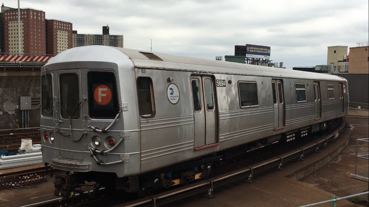 IND/BMT Subway: (D) (F) (N) (Q) Trains Ends/Begins Service @ Coney Island (R46, R68, R160)