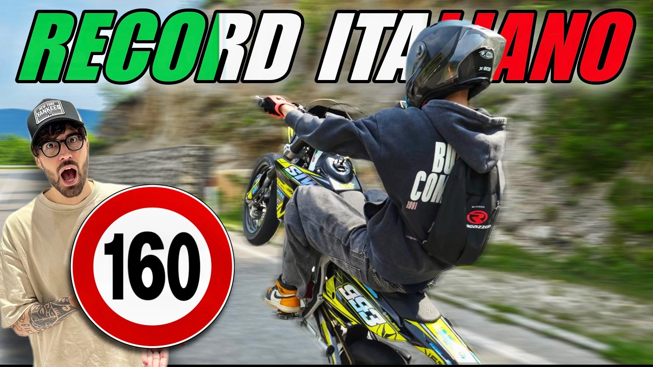 TEST VENT 94CC IN MONTAGNA - Marmitta prototipo