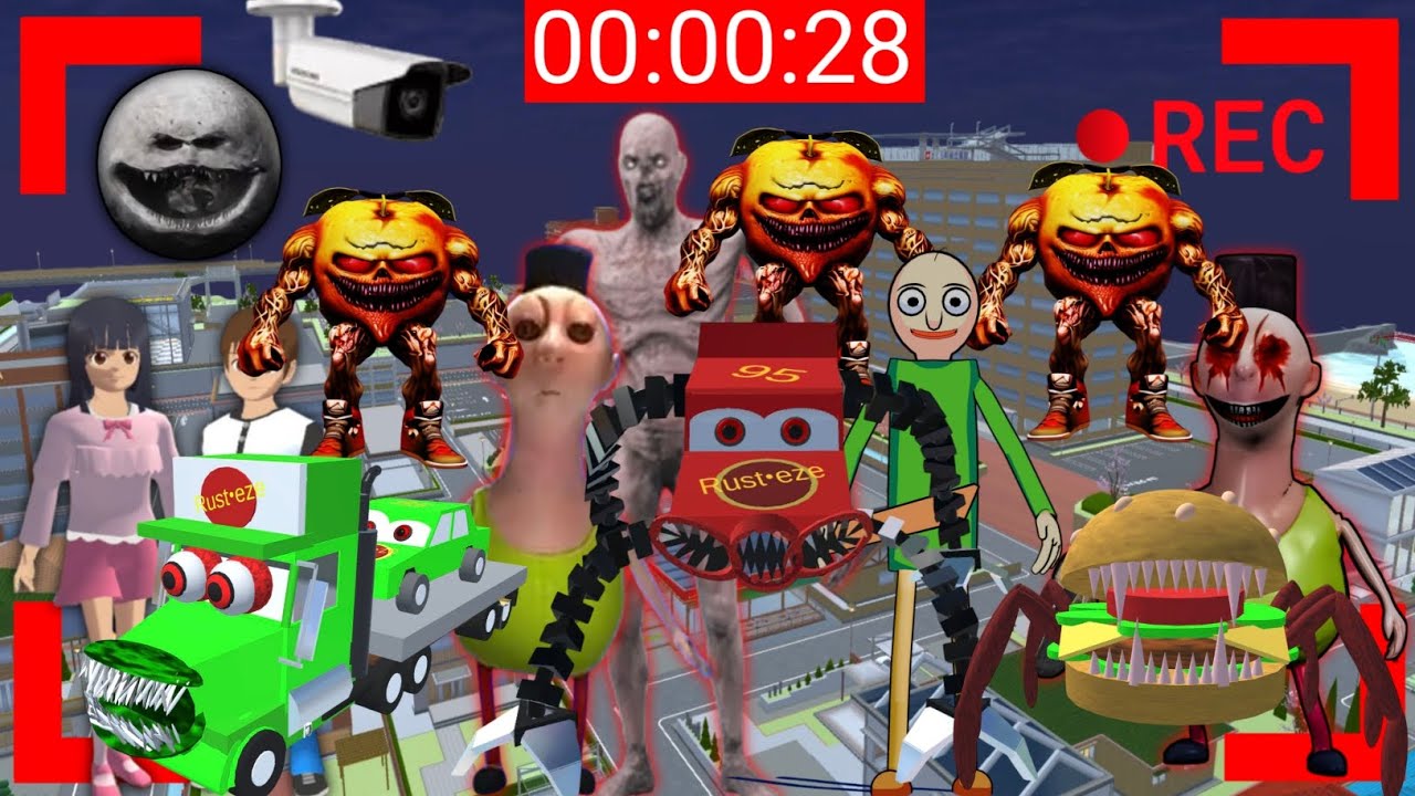Yuta Mio Merekam Seluruh Musuh Hamood Habibi di Depan Rumah Sakura School Simulator😱😱😱