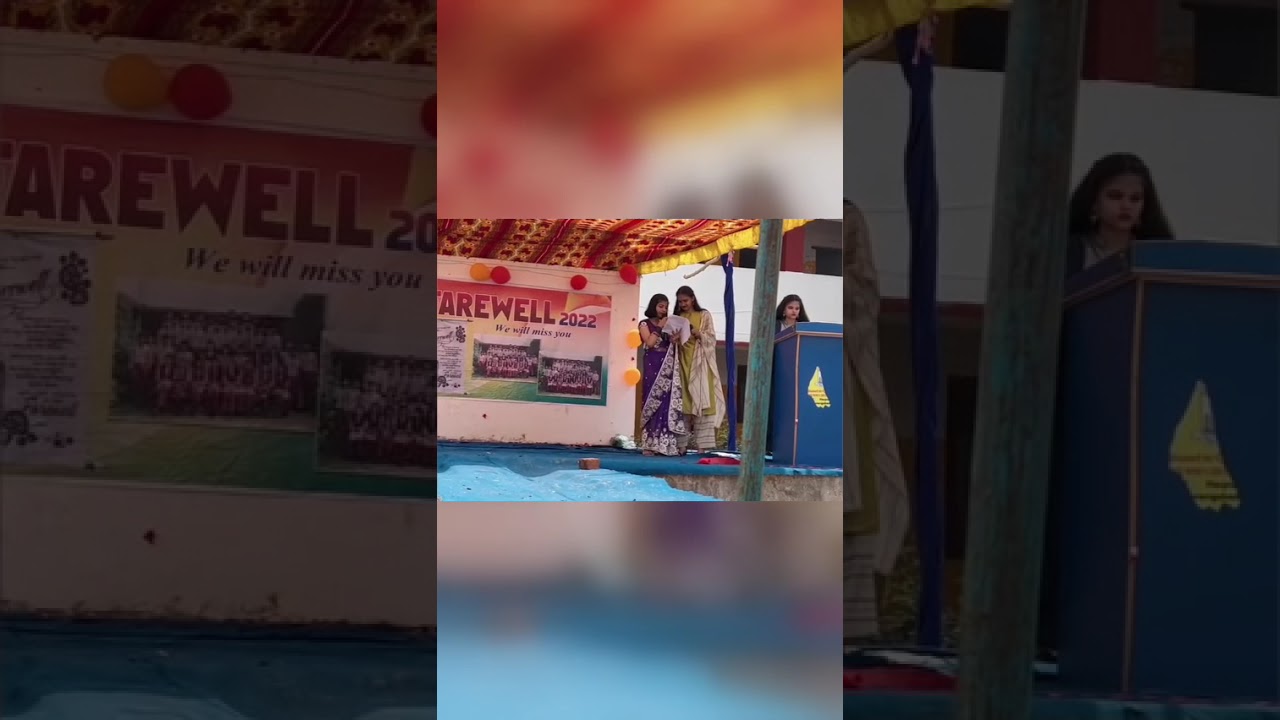 My school' s Farewell poems...# trending video # trending music # reels # full video.🌎💐💐