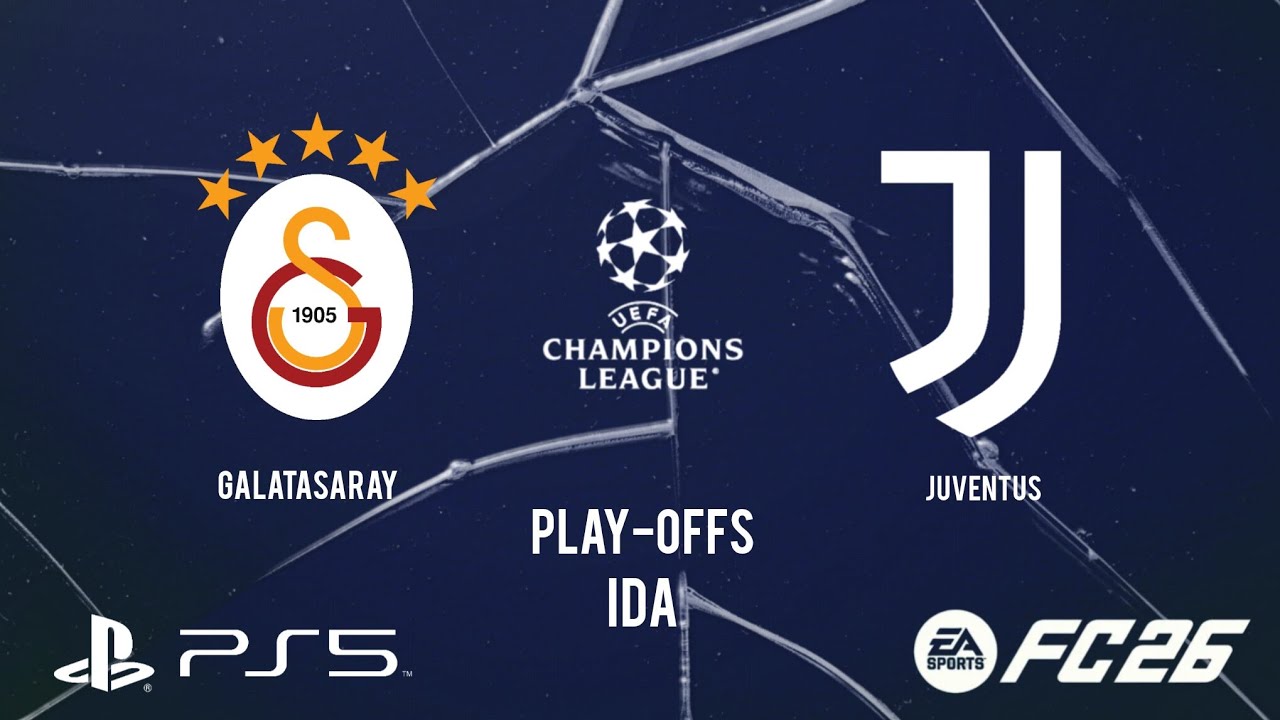 Galatasaray VS Juventus / PLAY-OFFS IDA / Game Soccer 