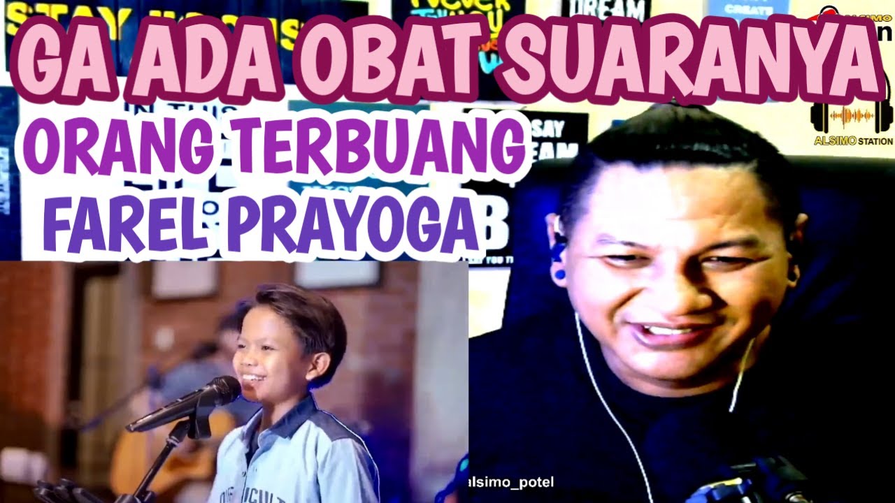 Farel Prayoga Ft Bubblegum Accoustic  Bagai Orang Terbuang MV Official