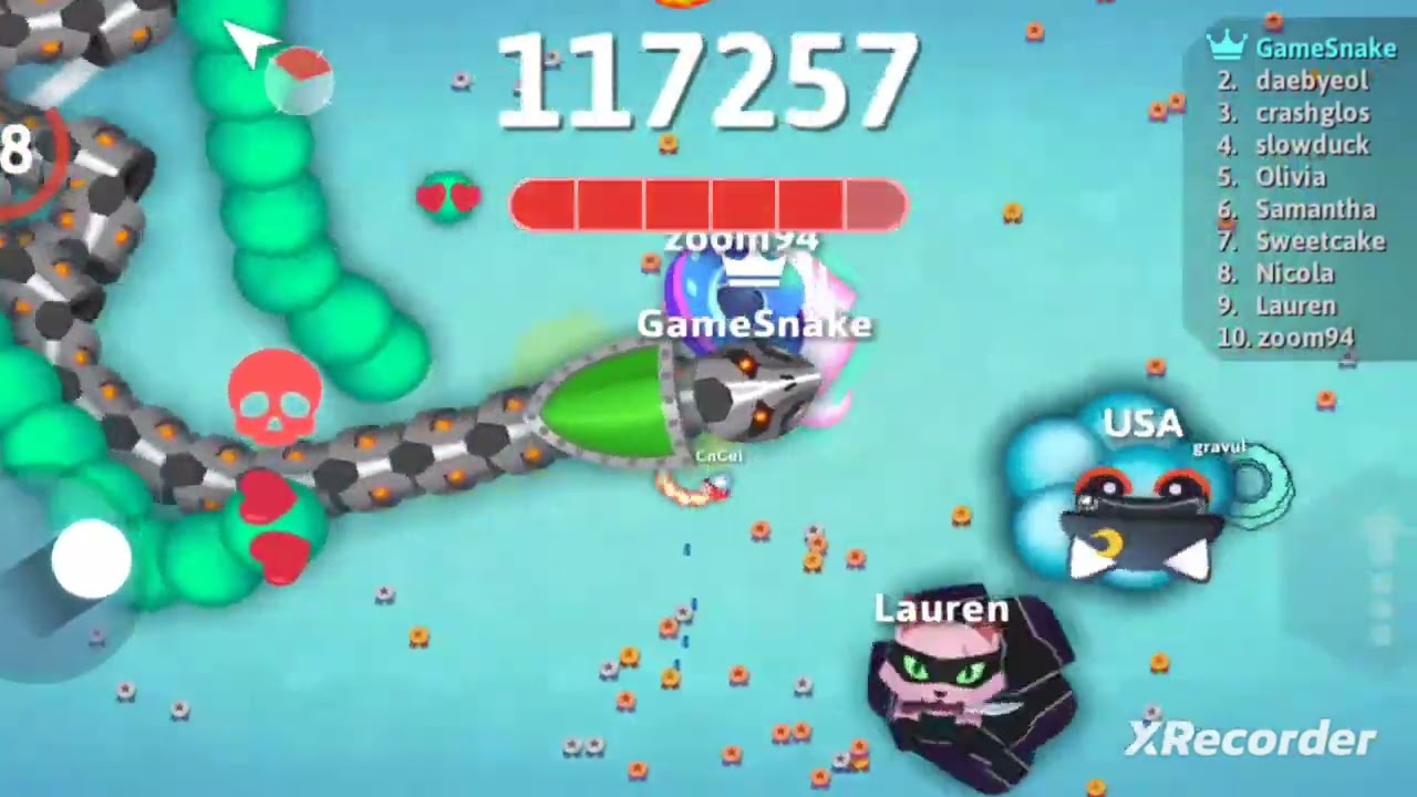 Snakeio Gameplay New Event Epic All Skin Unlocked Boss SN-8000 Snakeio Gameplay