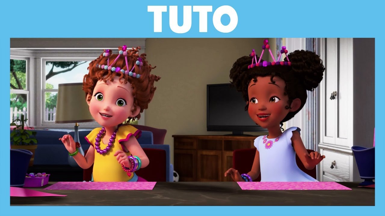 Fancy Nancy Clancy - Tuto : Comment fabriquer une tiare