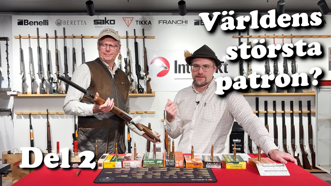 Udda Kalibrar - 8mm Rem Mag, 8,2x53R, 9,3x64, 585 Nyati
