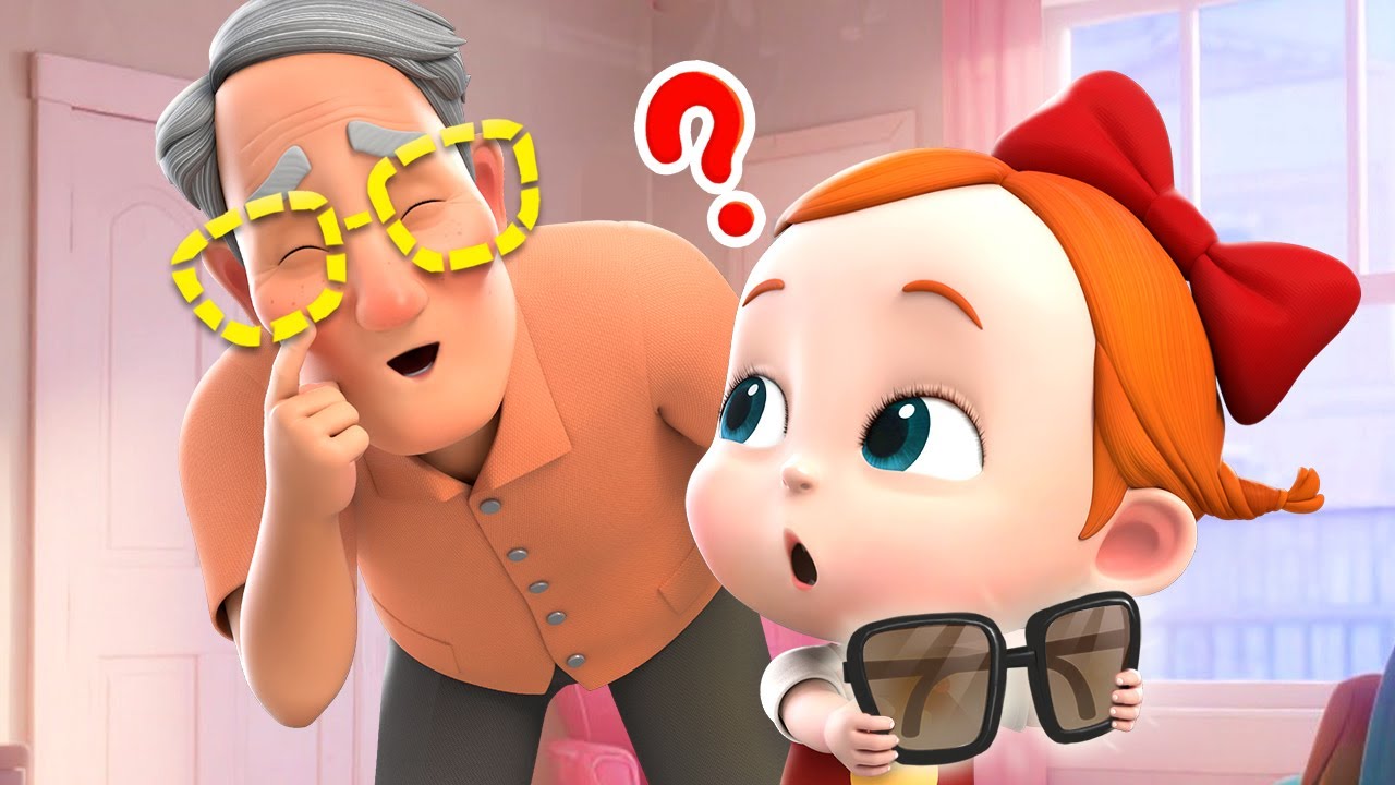 おじいちゃんの　めがねさがし👓 | 子どもの歌メドレー | 子供の歌 | 童謡 | リアとチャチャ | LiaChaCha