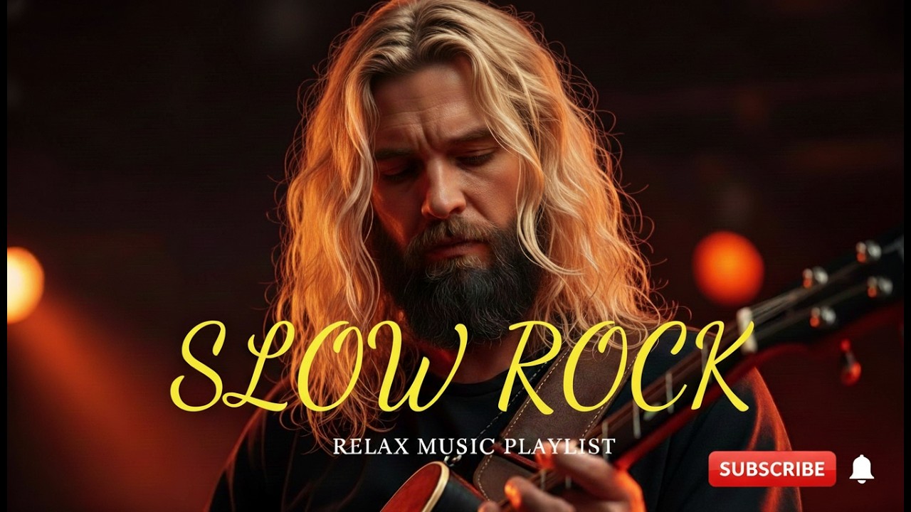 Deep Emotional Rock 🎸🎶 Slow Rock Ballads & Guitar-Driven Love Songs,