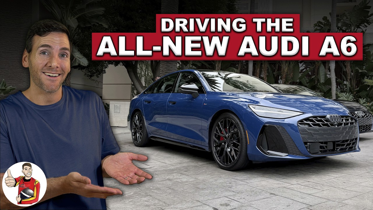 Driving the New Audi A6 with a Standard V6, Better Manners, and More Tech (POV)