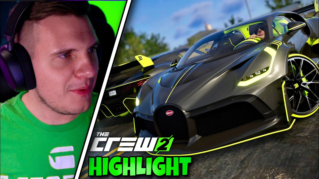 FIRST LOOK Bugatti DIVO Emerald Storm Edition 🧐 in THE CREW 2 - ZOQQER Highlight