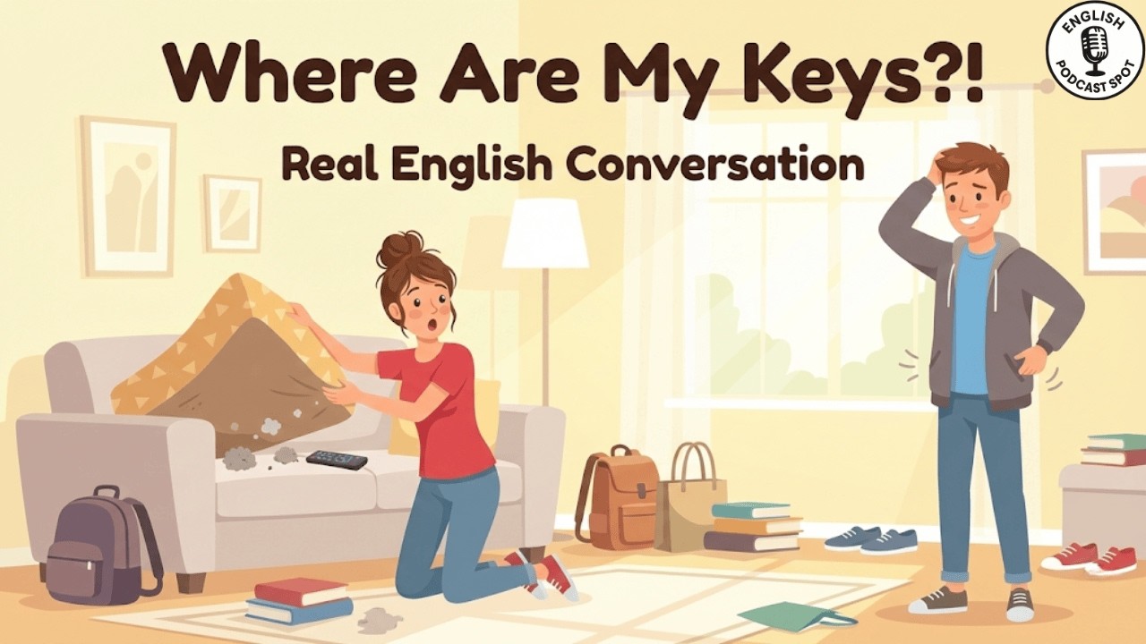 English Podcast For Easy English Conversation | The Morning Everything Goes Wrong