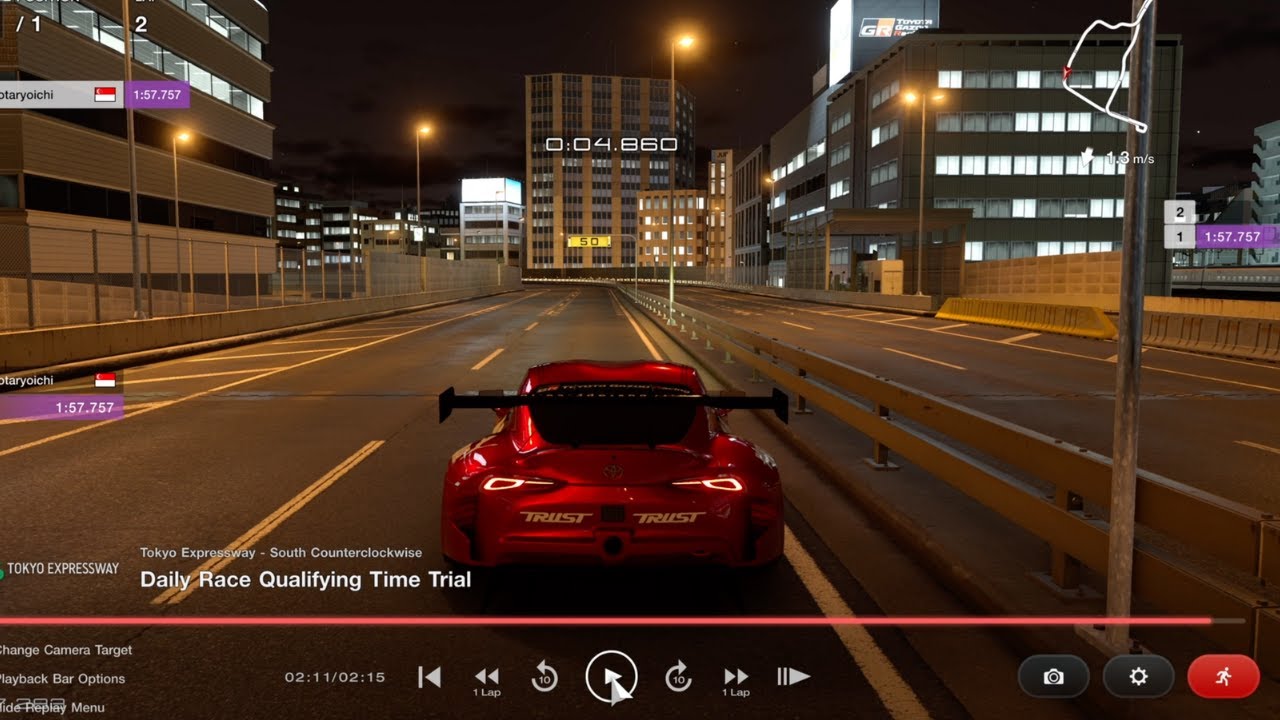 Gran Turismo 7 | Daily Race C Tokyo Expressway - South Counterclockwise Track Guide