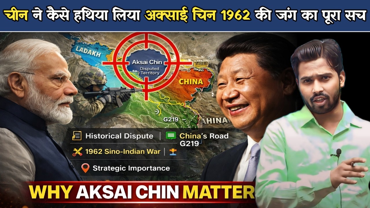 1962 War का अनकहा सचः कैसे चीन ने बना ली G219 रोड और छीन लिया अक्साई चिन.?