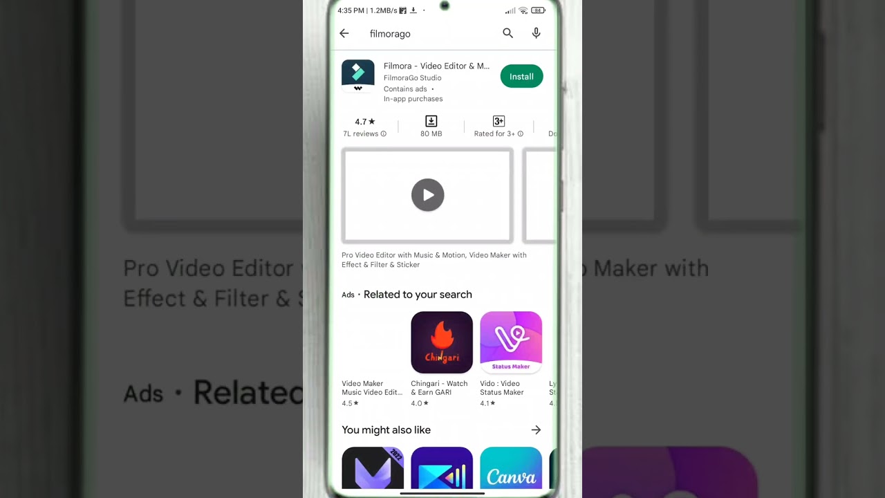 HD 4K video editing App 2023 🔥#shorts