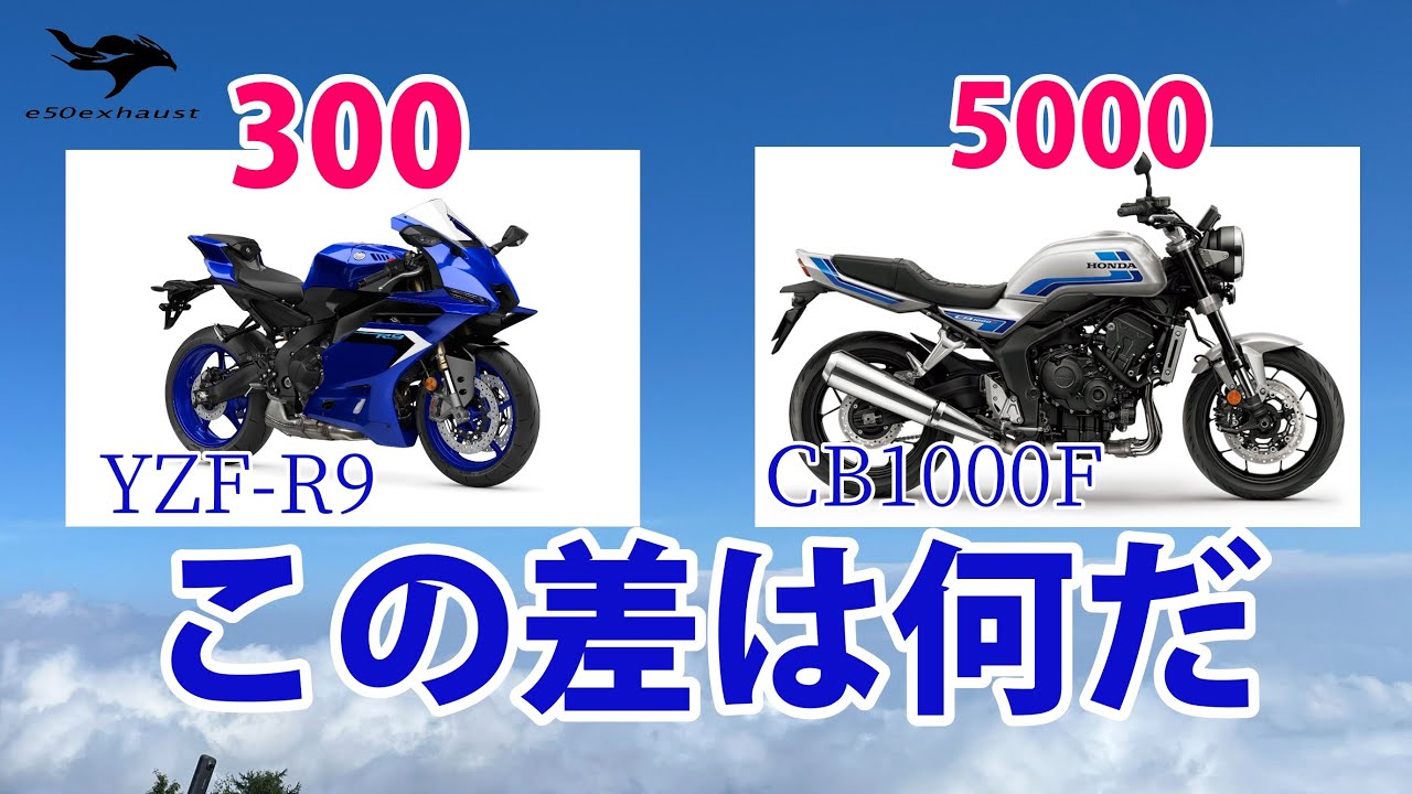 秒で売り切れ【R9】と【CB1000F】販売台数の差は何だ