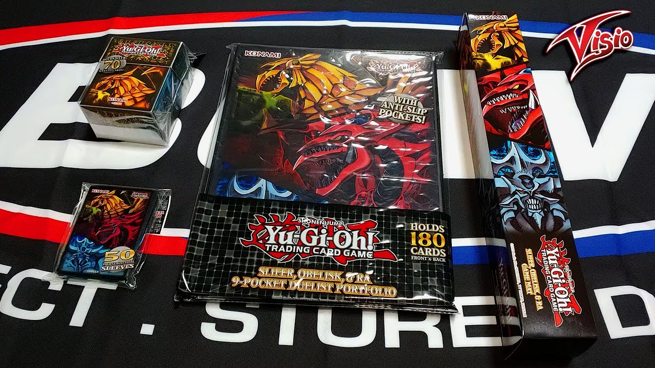 ¡CHECAMOS EL MAT Y CARPETA DE LOS DIOSES EGIPCIOS! | Yu-Gi-Oh!
