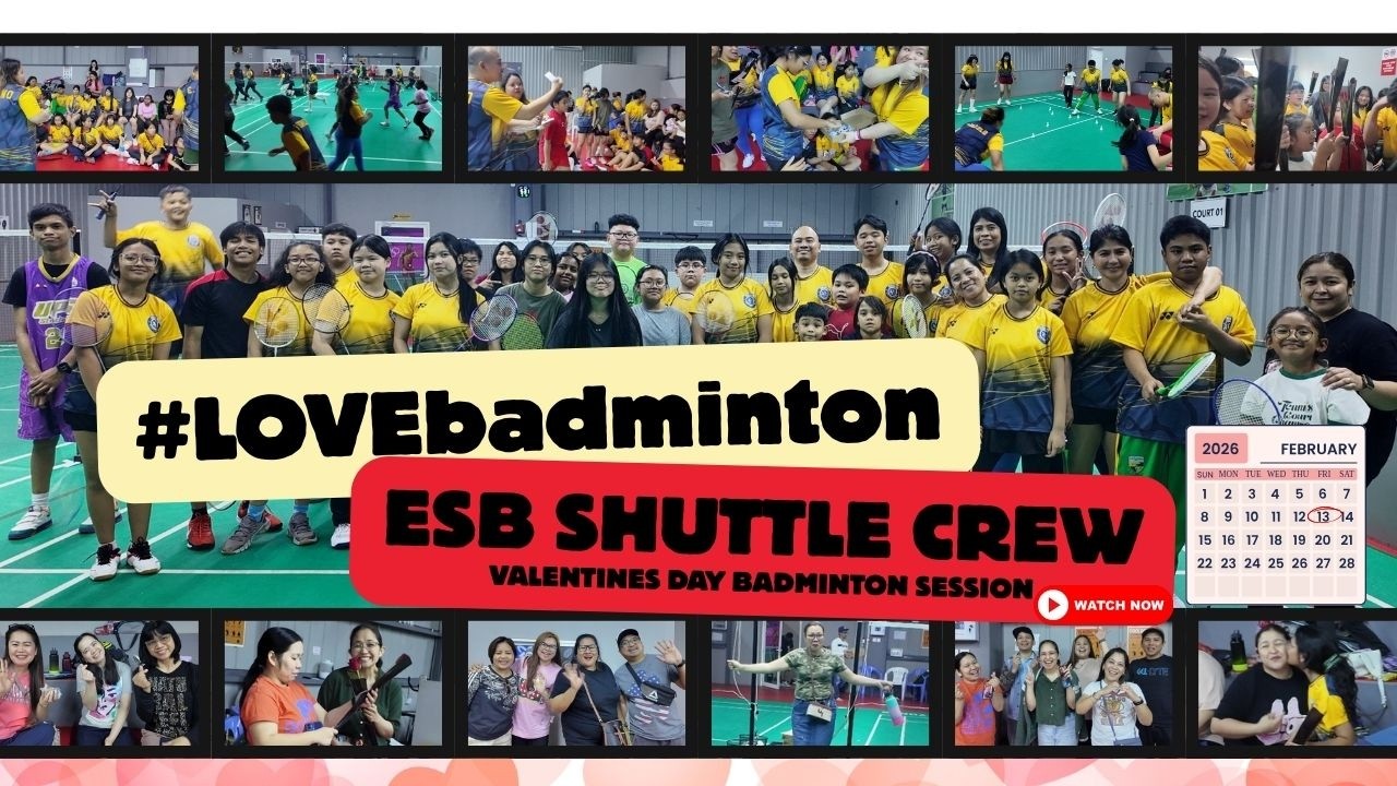 #LOVEbadminton | ESB SHUTTLE CREW | TEAM ARF-ARF