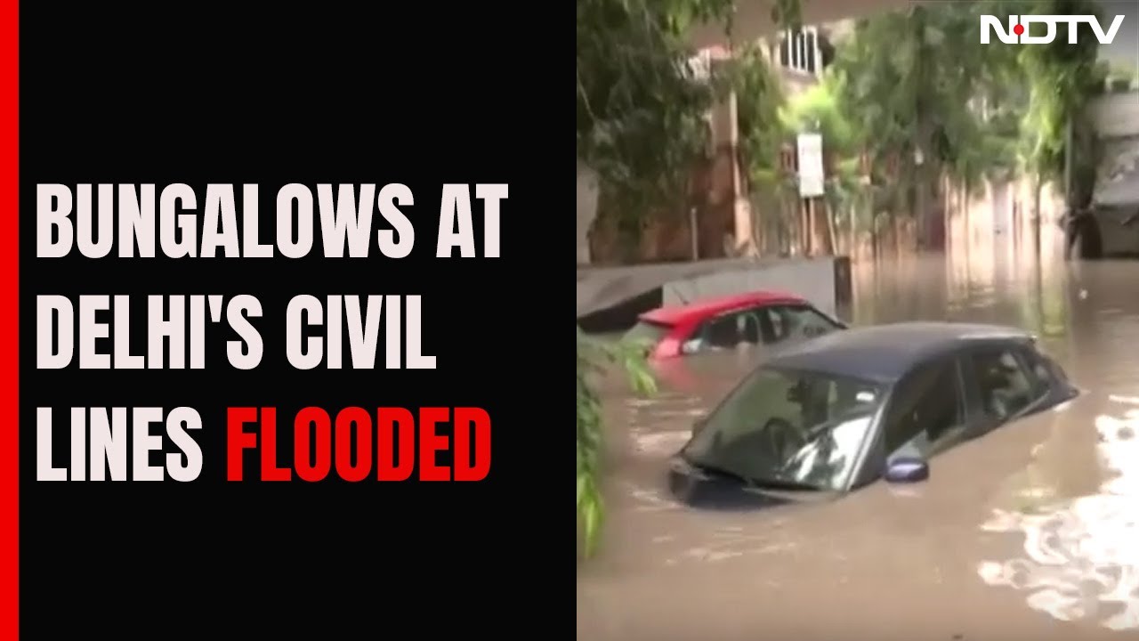 Ground Report: Bungalows At Delhi's Civil Lines, Some Of Delhi's Most-Expensive, Flooded