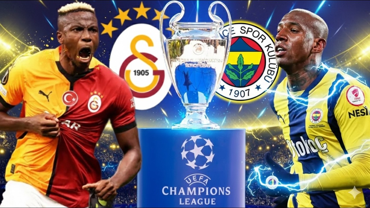 GALATASARAY VS FENERBAHÇE ŞAMPİYONLAR LİGİ FİNAL MAÇI SİMÜLASYONU 25/26 | TÜRKÇE SPİKER PS5 2K