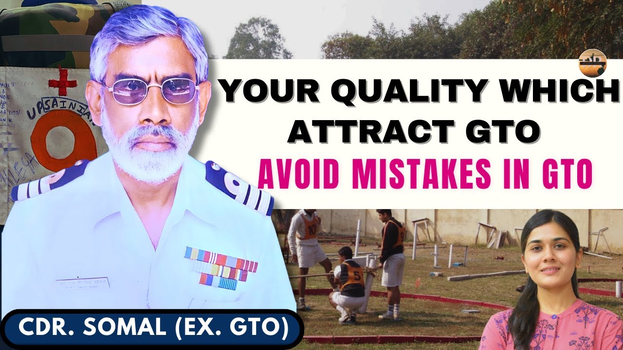 Your Quality Which Attracts GTO,  Reality Behind SSB Myths || Ft. Ex. GTO Cdr. Somal 🫡