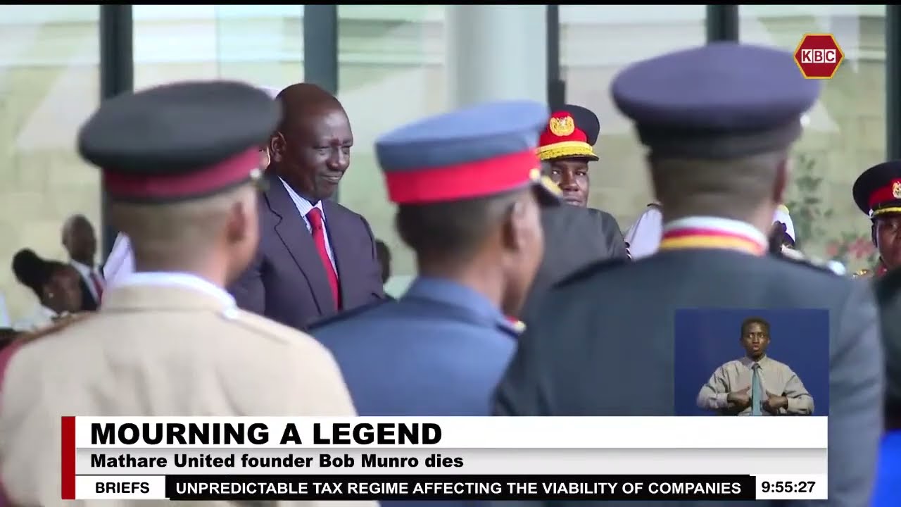 Mathare United founder Bob Munro dies