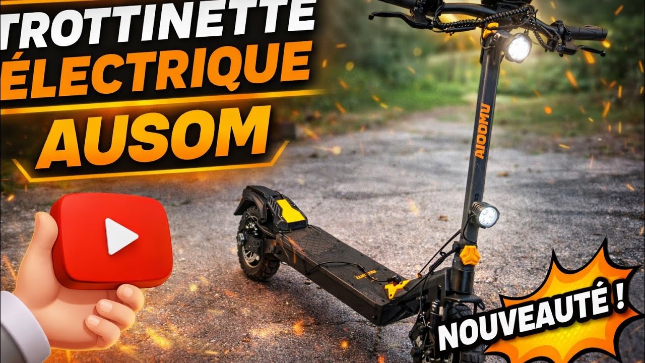 Trottinette électrique ausom 