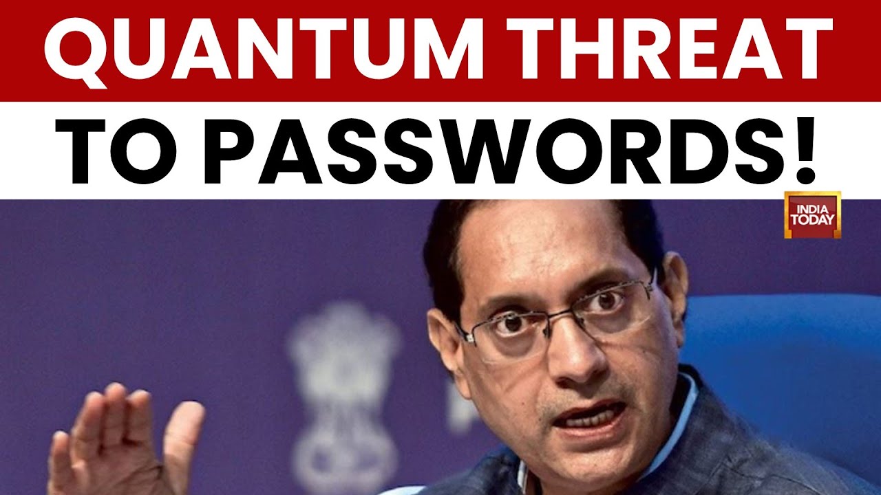 Cryptography at Risk: SEBI Chairman on Quantum Computing | India Today News