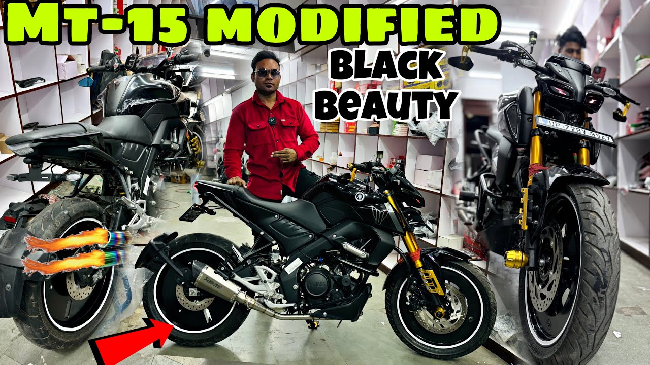 Mt-15 full system exhaust | Mt-15 kling Modified | Mt-15 hydraulic clutch 😲