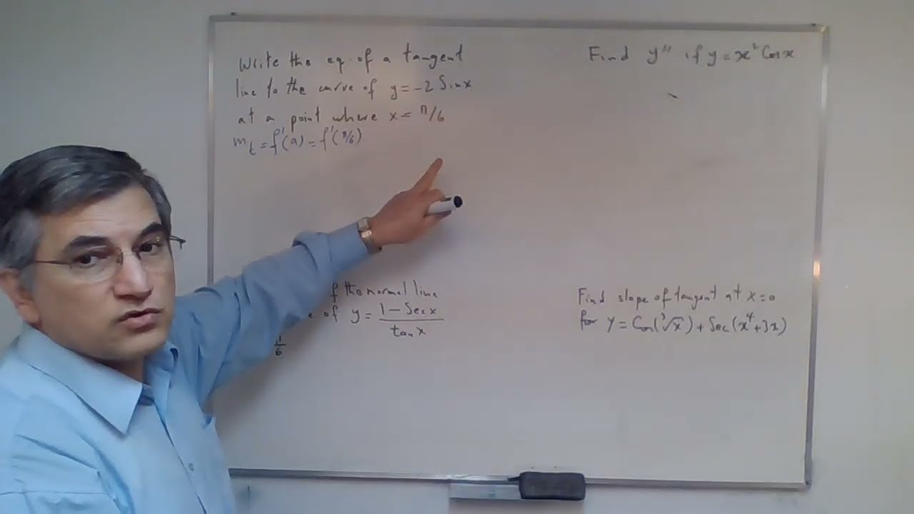 Chapter 4 - Trigonometry: Trig. Derivatives Lecture 3 - Section 4C | MCV4U1- Calculus & Vectors