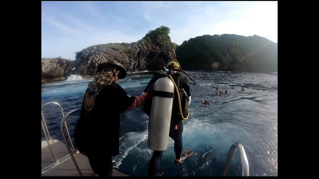 Scuba Diving Live-aboard on the Andaman Sea, Thailand