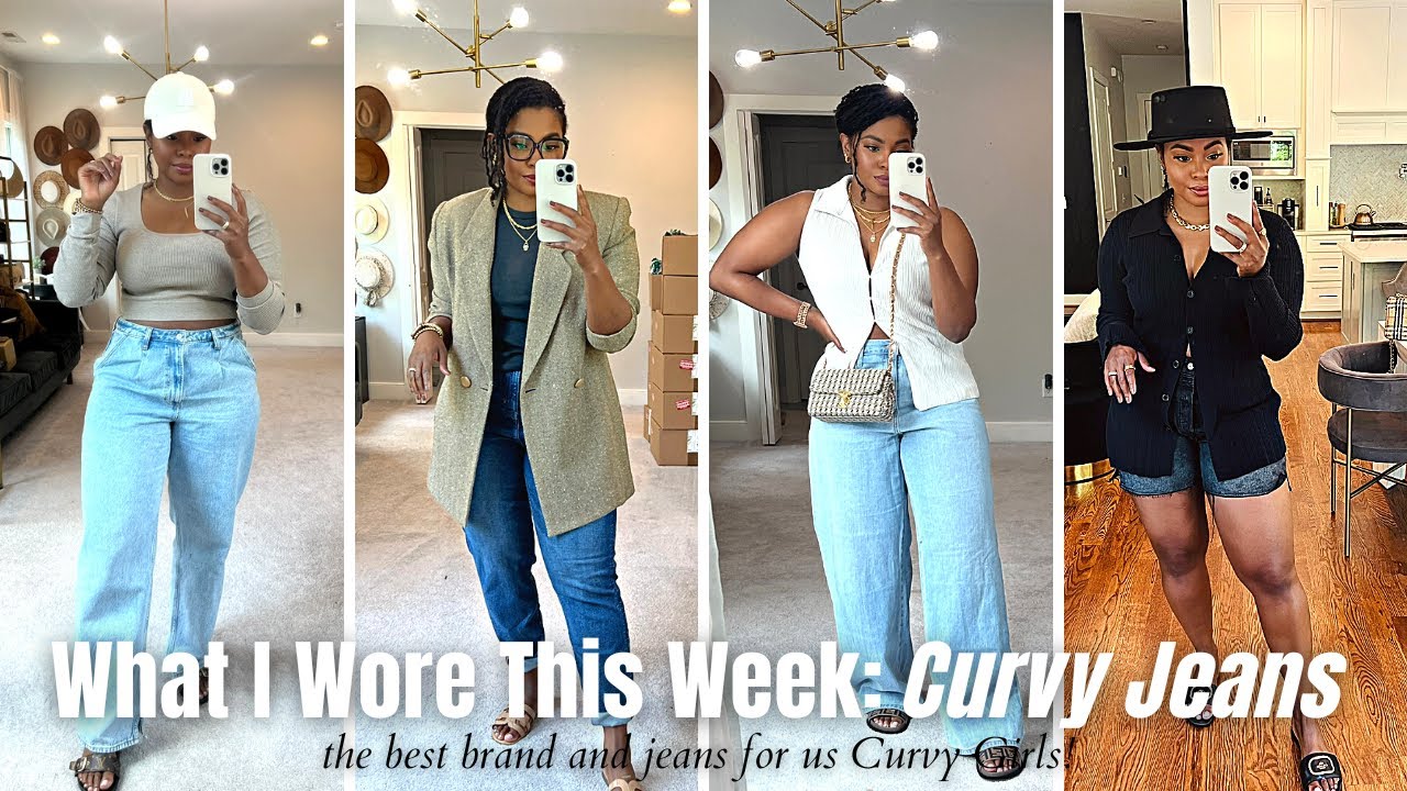 What I Wore This Week || The BEST Curvy Jeans on the Market + the Outfits to Match